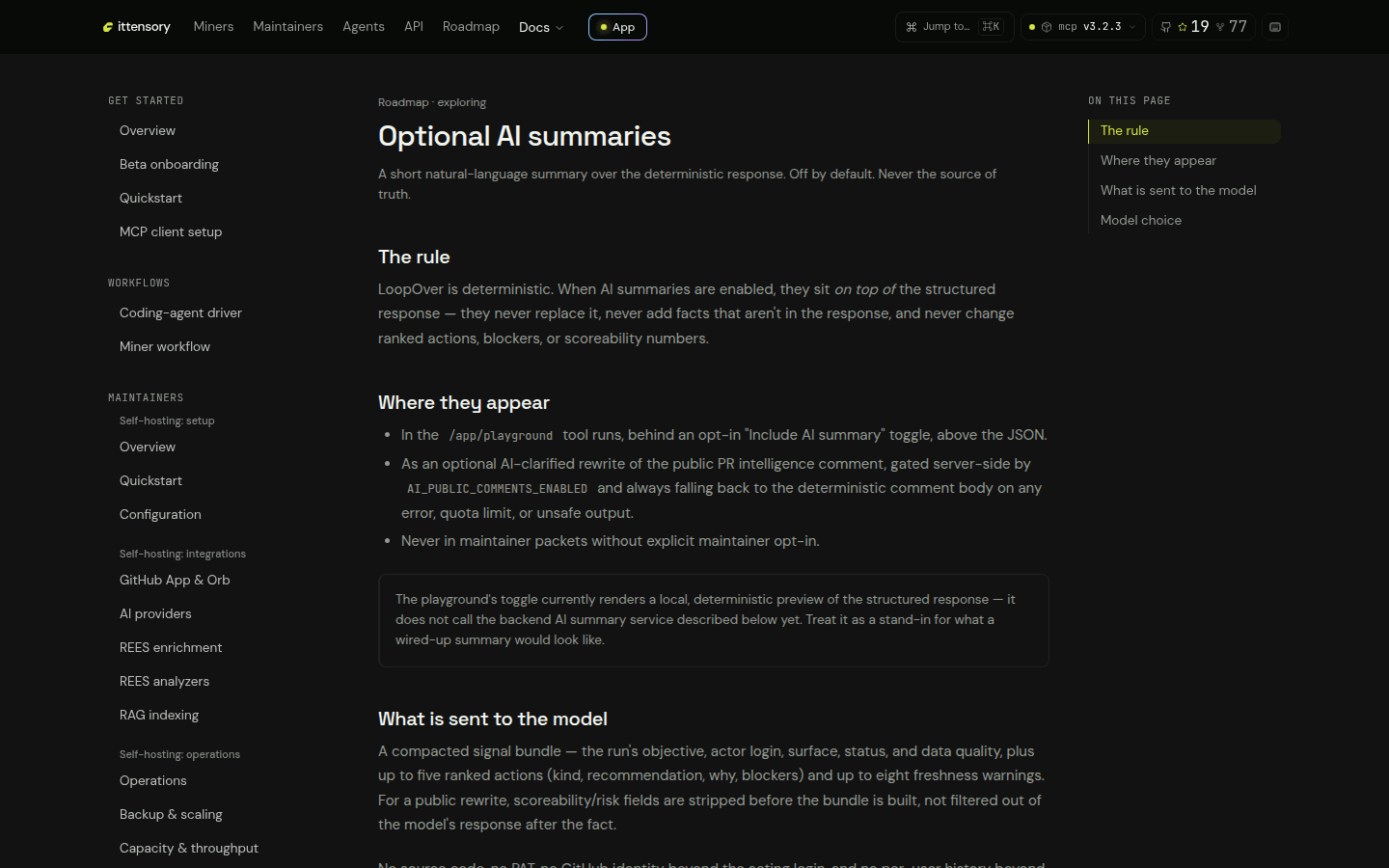 before /docs/ai-summaries (scroll)