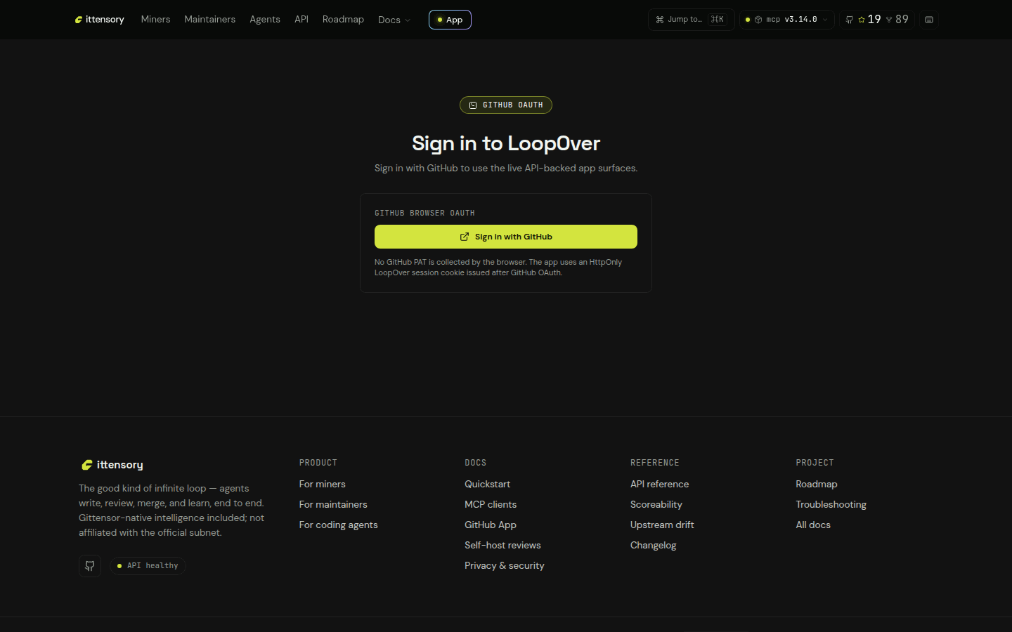 after /app/runs/test (scroll)