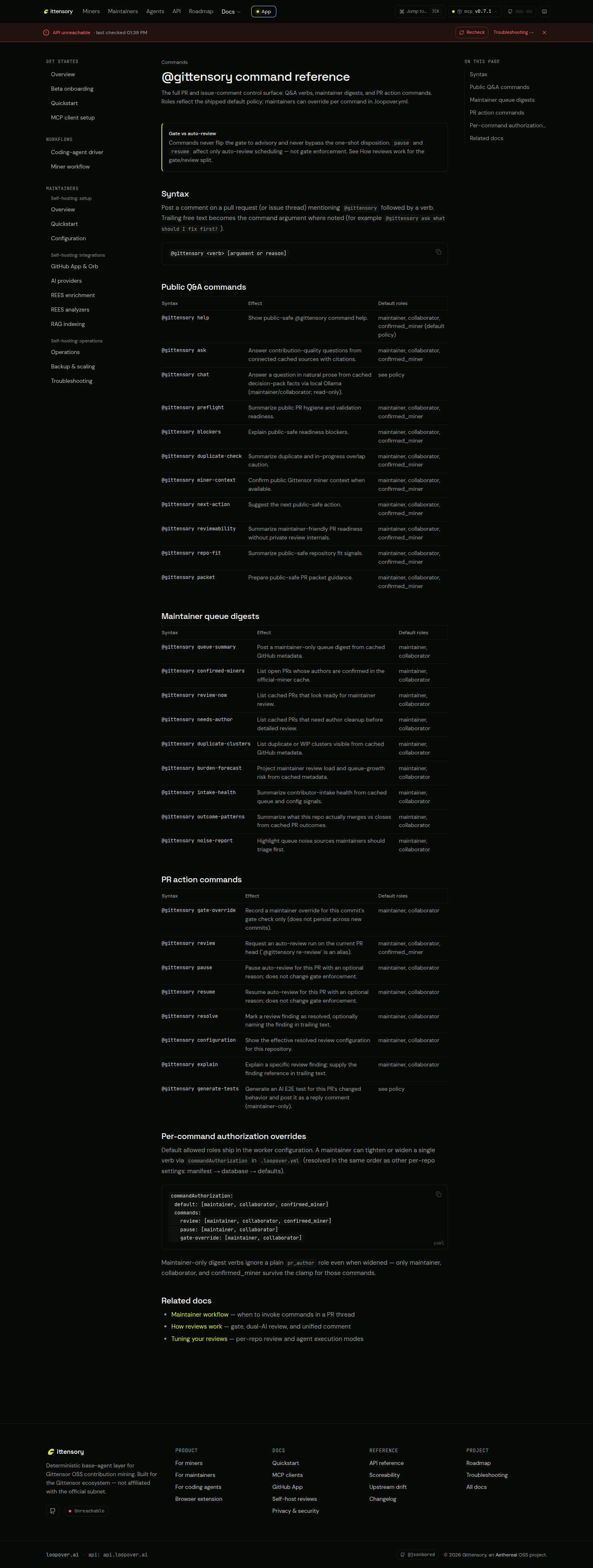 after /docs/gittensory-commands