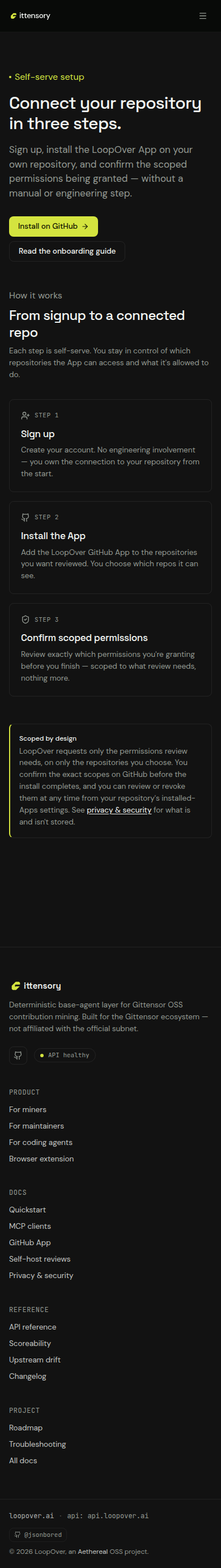before /install (mobile)